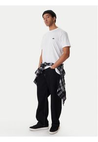 Quiksilver T-Shirt EQYZT07711 Biały Regular Fit. Kolor: biały. Materiał: bawełna #4