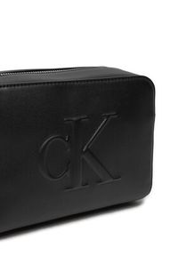 Calvin Klein Torebka K60K612726 Czarny. Kolor: czarny. Materiał: skórzane #4