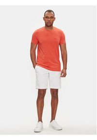 Calvin Klein T-Shirt K10K112724 Czerwony Slim Fit. Kolor: czerwony. Materiał: bawełna #3