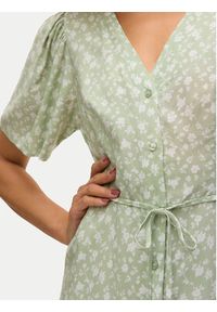 Vero Moda Sukienka letnia Alba 10292845 Zielony Regular Fit. Kolor: zielony. Materiał: wiskoza. Sezon: lato #5
