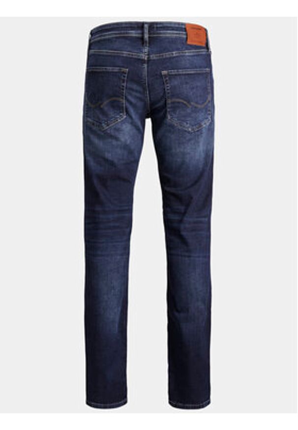 Jack & Jones Jeansy Clark 12177444 Granatowy Regular Fit. Kolor: niebieski