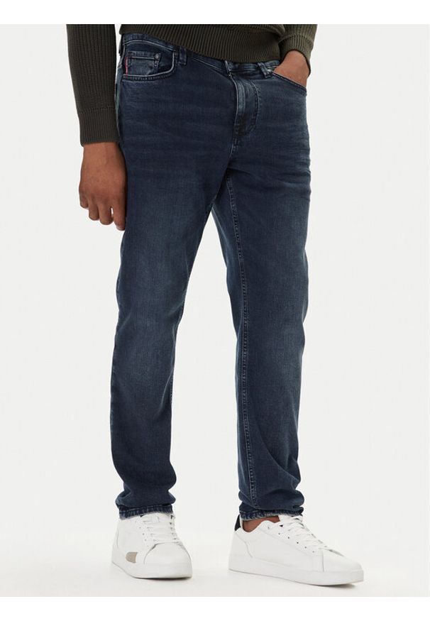 JOOP! Jeans Jeansy 10020682 30049730 Granatowy Regular Fit. Kolor: niebieski