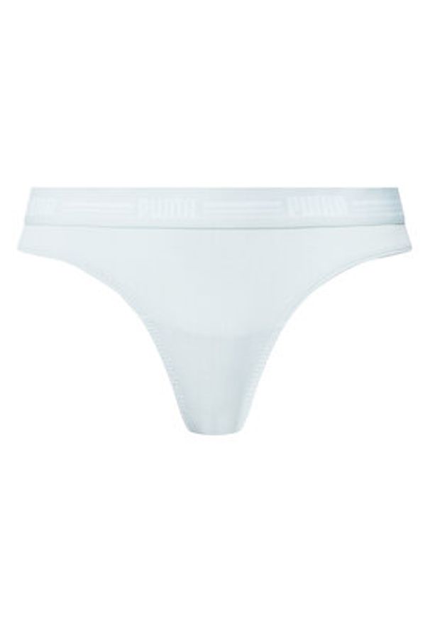 Puma Komplet 2 par stringów 907850 Zielony. Kolor: zielony. Materiał: bawełna