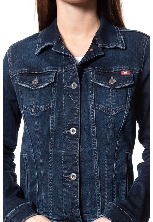 Mustang - DAMSKA KURTKA JEANSOWA MUSTANG Classic Dnm Jacket 1008642 5000 682. Materiał: jeans