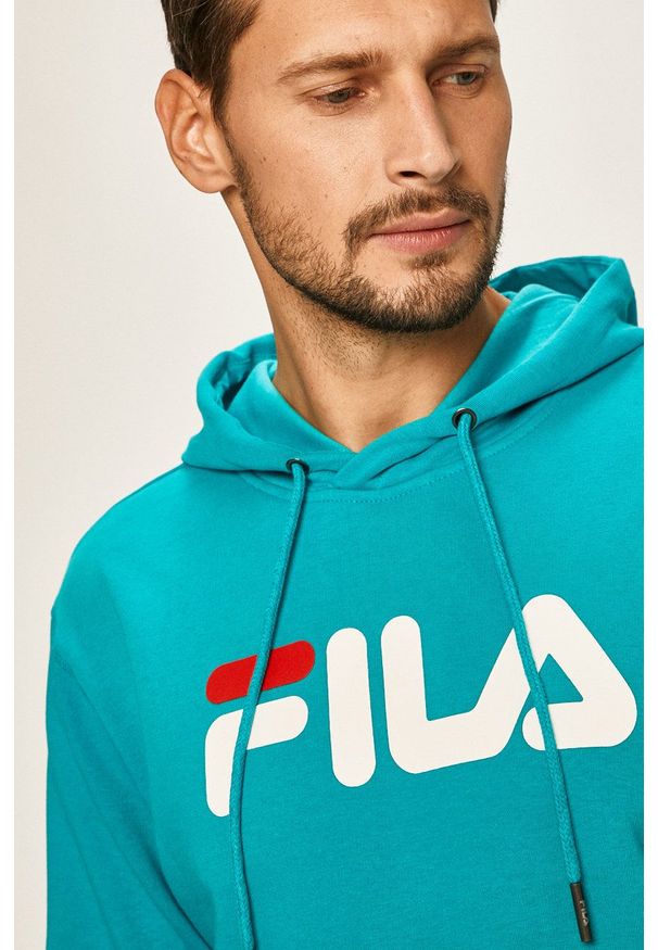 Fila - FILA - Bluza 681090. Okazja: na co dzień. Kolor: fioletowy. Materiał: materiał. Styl: casual
