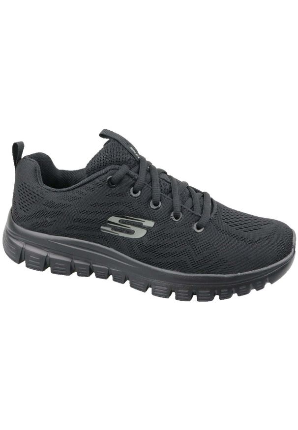 skechers - Buty damskie SKECHERS Graceful Get Connected. Okazja: na co dzień. Kolor: czarny