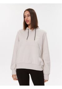 columbia - Columbia Bluza W Marble Canyon™ Hoodie Brązowy Regular Fit. Kolor: brązowy. Materiał: bawełna