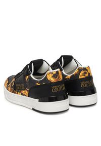 Versace Jeans Couture Sneakersy 80YA3SJ4 Czarny. Kolor: czarny. Materiał: skóra #4