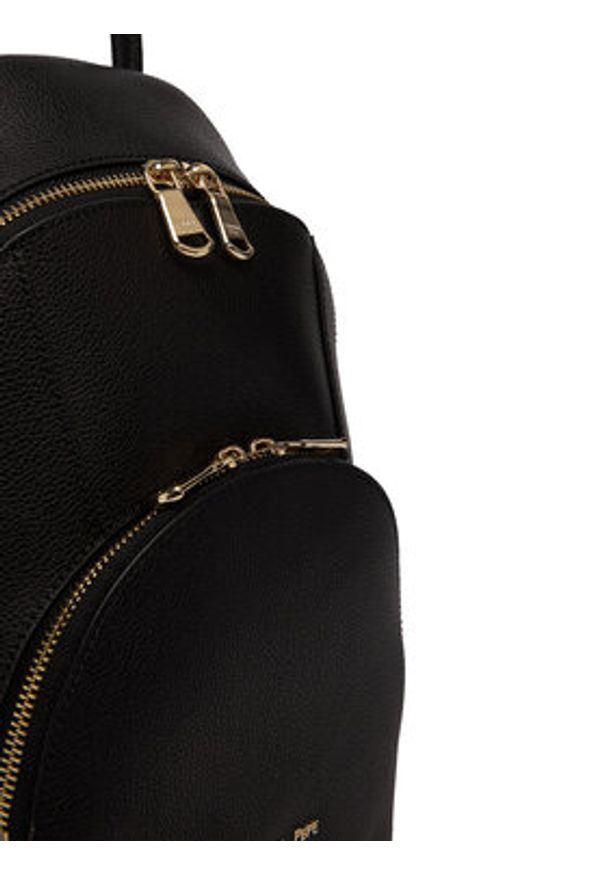 Patrizia Pepe Plecak 8B0325/L001-K103 Czarny. Kolor: czarny. Materiał: skóra