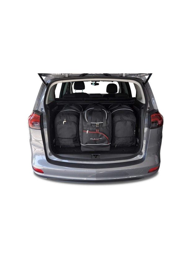 KJUST - Torby Do Bagażnika Opel Zafira 2011-2019 4Szt Kjust. Kolor: czarny. Styl: sportowy