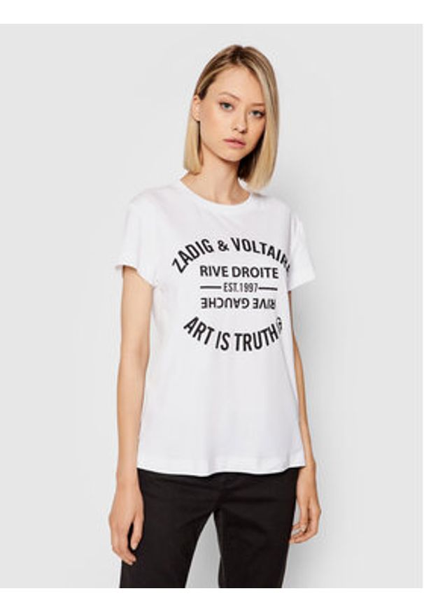 T-Shirt Zadig&Voltaire. Kolor: biały