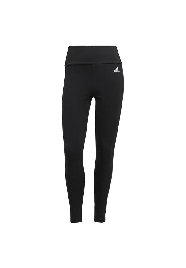 Adidas Legginsy Core 3-Stripes Gl4040. Kolor: biały, czarny, wielokolorowy