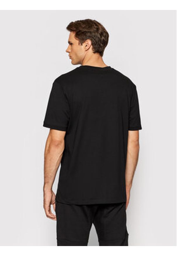 Hugo T-Shirt Diragolino212 50447978 Czarny Regular Fit. Kolor: czarny. Materiał: bawełna