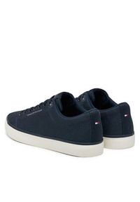 TOMMY HILFIGER - Tommy Hilfiger Tenisówki Hi Vulc Low Core Canvas FM0FM05396 Granatowy. Kolor: niebieski. Materiał: materiał #4