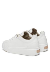 Max Mara Sneakersy Maxiv 23476603336 Biały. Kolor: biały. Materiał: skóra