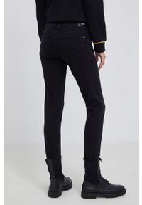 Pepe Jeans Jeansy Soho damskie medium waist. Kolor: czarny #2