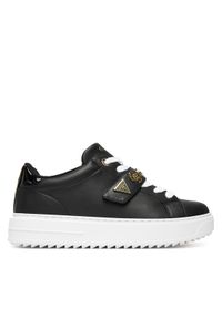 Guess Sneakersy FLTDRI ELE12 Czarny. Kolor: czarny. Materiał: skóra
