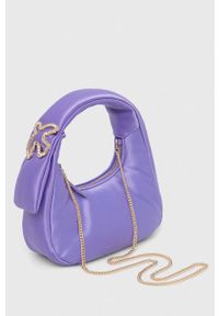 Pinko torebka kolor fioletowy. Kolor: fioletowy #9