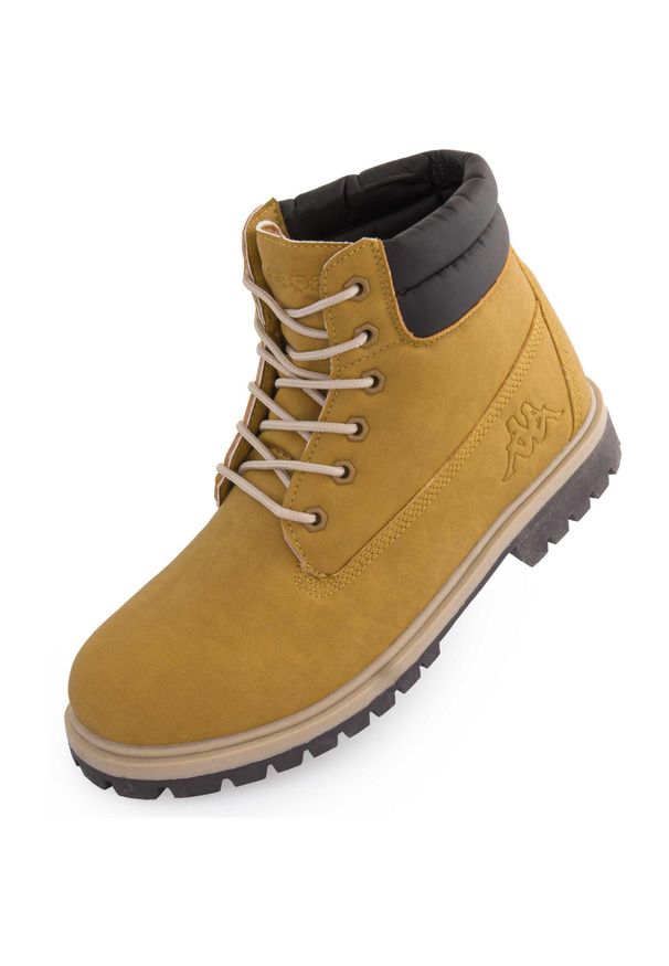 Wodoodporne męskie buty zimowe Kappa Nasdar SBR 44 - Styl i wygoda. Kolor: czarny. Sezon: zima. Sport: turystyka piesza