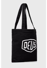 Deus Ex Machina torebka bawełniana kolor czarny. Kolor: czarny #5
