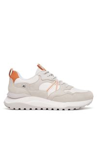 Rieker Revolution Lifestyle Sneakersy W2501-80 Beżowy. Kolor: beżowy. Materiał: materiał