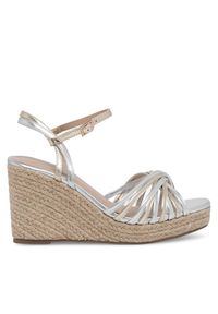 Espadryle DeeZee. Kolor: srebrny