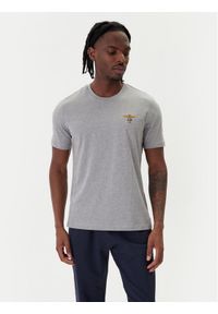 Aeronautica Militare T-Shirt 261TS1580UJ00372 Szary Regular Fit. Kolor: szary. Materiał: bawełna #1
