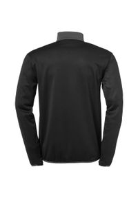 UHLSPORT - Bluza piłkarska dla dzieci Uhlsport Offense 23 1/4 zip. Kolor: wielokolorowy, szary, czarny. Sport: piłka nożna