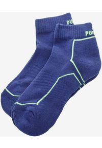 ZEAGLE - Skarpetki Sportowe Puma Performance 2-Pack Neon Niebieskie 43-46. Kolor: niebieski, turkusowy, wielokolorowy. Materiał: poliester, elastan, poliamid, bawełna. Sport: fitness