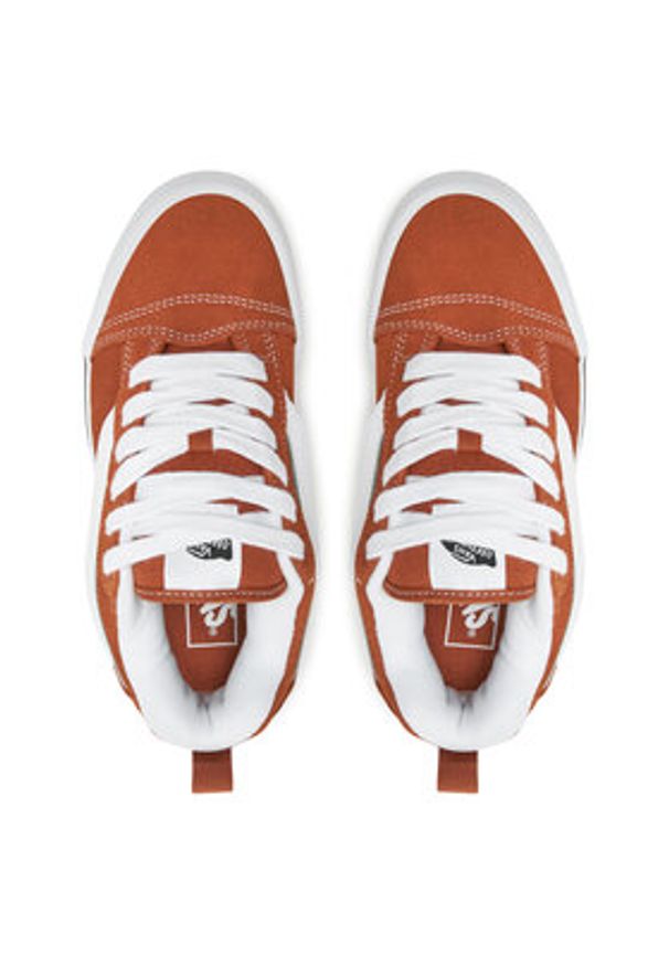Vans Tenisówki Knu Stack VN000CP6N1Z1 Pomarańczowy. Kolor: pomarańczowy. Materiał: zamsz, skóra