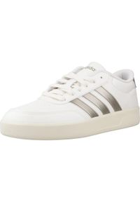 Adidas - Buty ADIDAS BREAKNET 3.0 Biały. Kolor: biały. Materiał: syntetyk, tkanina. Styl: sportowy #1