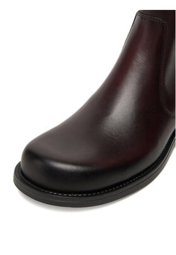 Gino Rossi Sztyblety C-MASSI-25650 Bordowy. Kolor: czerwony. Materiał: skóra