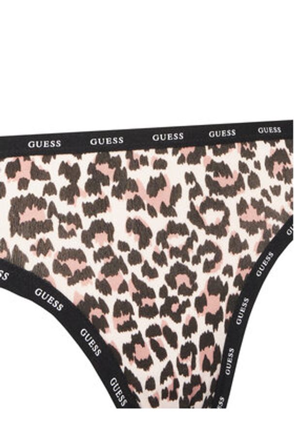 Guess Komplet 3 par stringów O5RG22 K6YW1 Kolorowy. Materiał: bawełna. Wzór: kolorowy