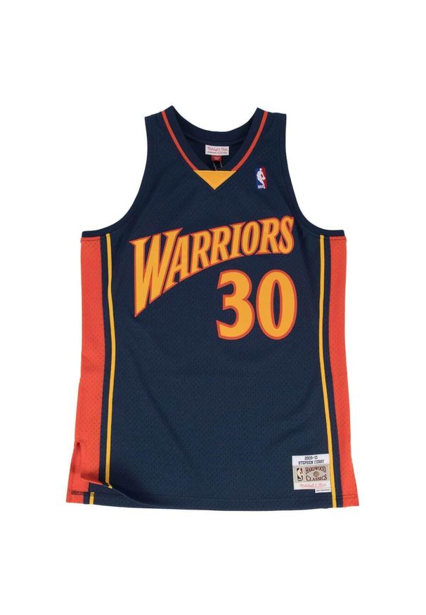 Mitchell & Ness - Koszulka NBA Golden State Warriors Stephen Curry. Kolor: niebieski. Sport: koszykówka