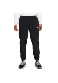 Spodnie sportowe męskie Nike Club Fleece Pant. Kolor: czarny. Materiał: poliester