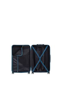 Ochnik - Komplet walizek na kółkach 19'/24'/28'. Kolor: niebieski. Materiał: materiał, poliester, guma, kauczuk #3