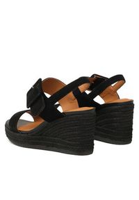 Geox Espadryle D Ponza B D35GVB 00021 C9999 Czarny. Kolor: czarny. Materiał: skóra, zamsz #4