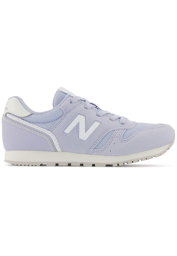 Buty New Balance YC373BV2 – fioletowe. Okazja: na uczelnię, na co dzień. Kolor: fioletowy. Materiał: syntetyk, guma, materiał. Szerokość cholewki: normalna. Model: New Balance 373