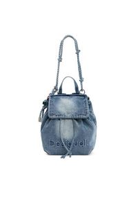 Desigual Plecak 26SAKD07 Niebieski. Kolor: niebieski. Materiał: materiał #7