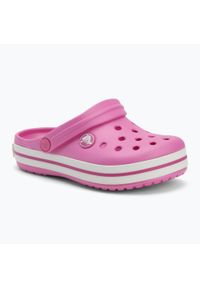 Klapki dziecięce Crocs Crocband Clog Kids. Kolor: różowy