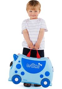 Trunki Niebieski Pies TRU-0063. Kolor: niebieski. Materiał: guma. Styl: młodzieżowy, wakacyjny