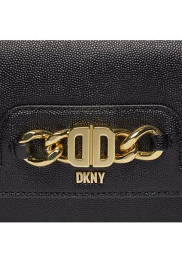 DKNY Torebka Valencia R34GHB35 Czarny. Kolor: czarny. Materiał: skórzane
