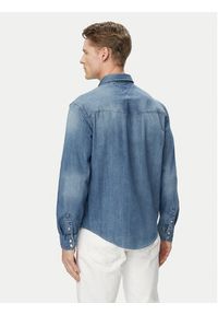 Tommy Jeans Koszula jeansowa Western DM0DM23661 Niebieski Regular Fit. Kolor: niebieski. Materiał: bawełna #3
