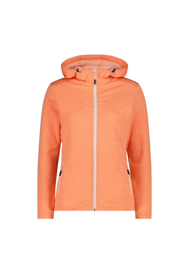 Bluza damska turystyczna CMP 30E9676. Kolor: żółty, wielokolorowy, pomarańczowy. Materiał: polar. Sport: turystyka piesza