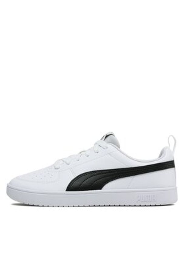 Puma Sneakersy Rickie 387607 02 Biały. Kolor: biały. Materiał: skóra