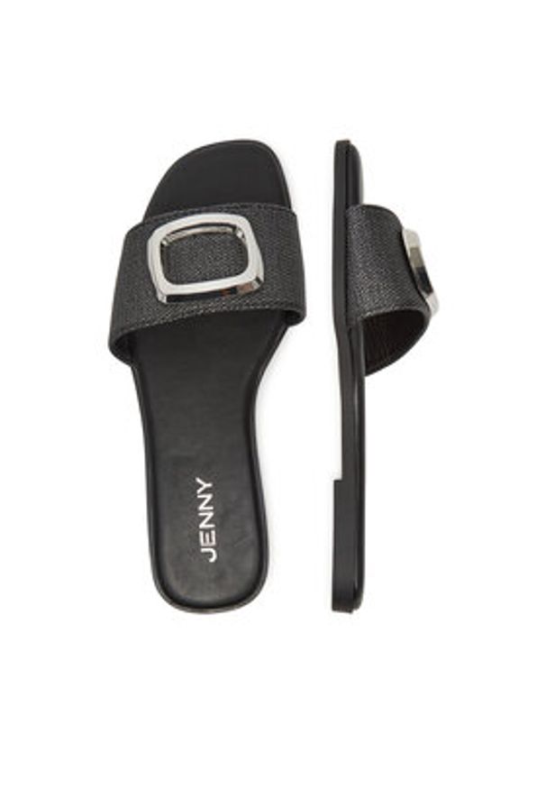 Jenny - JENNY Klapki 57B2048 Szary. Kolor: szary. Materiał: syntetyk, materiał