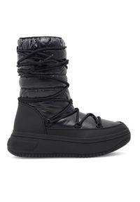 Jenny Fairy Śniegowce SENA SK23028-02 Czarny. Kolor: czarny. Materiał: materiał #1