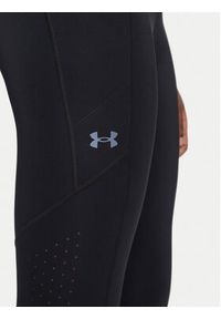 Under Armour Legginsy Launch 1369773 Czarny Slim Fit. Kolor: czarny. Materiał: syntetyk #4