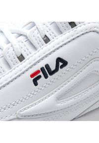 Fila Sneakersy Disruptor Teens FFT0029.10004 Biały. Kolor: biały. Materiał: skóra #5