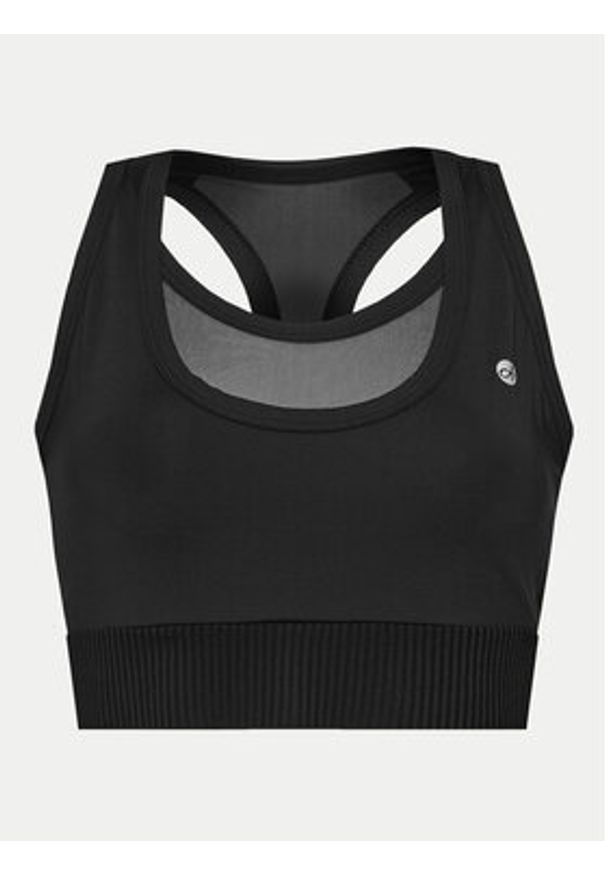 Deha Biustonosz sportowy D02610 Czarny. Kolor: czarny. Materiał: syntetyk